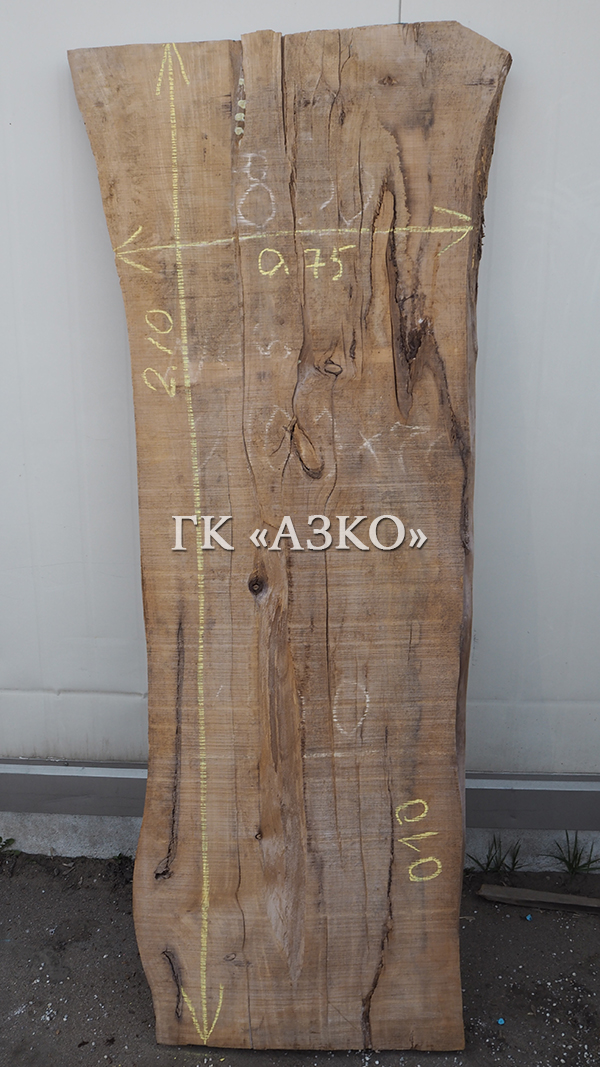  Слэб карагач (вяз) термо 2100*750*60+-5